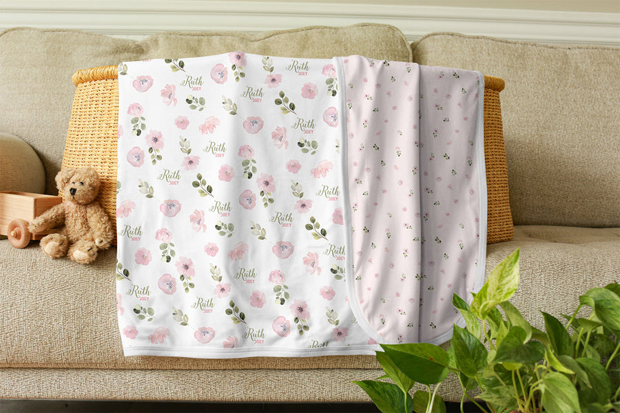 Abigail Floral Baby Girl "Take Me Home" Gift Set