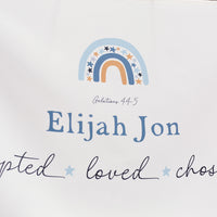 Personalized Adoption Hanging Banner for Kids (boy and girl options)