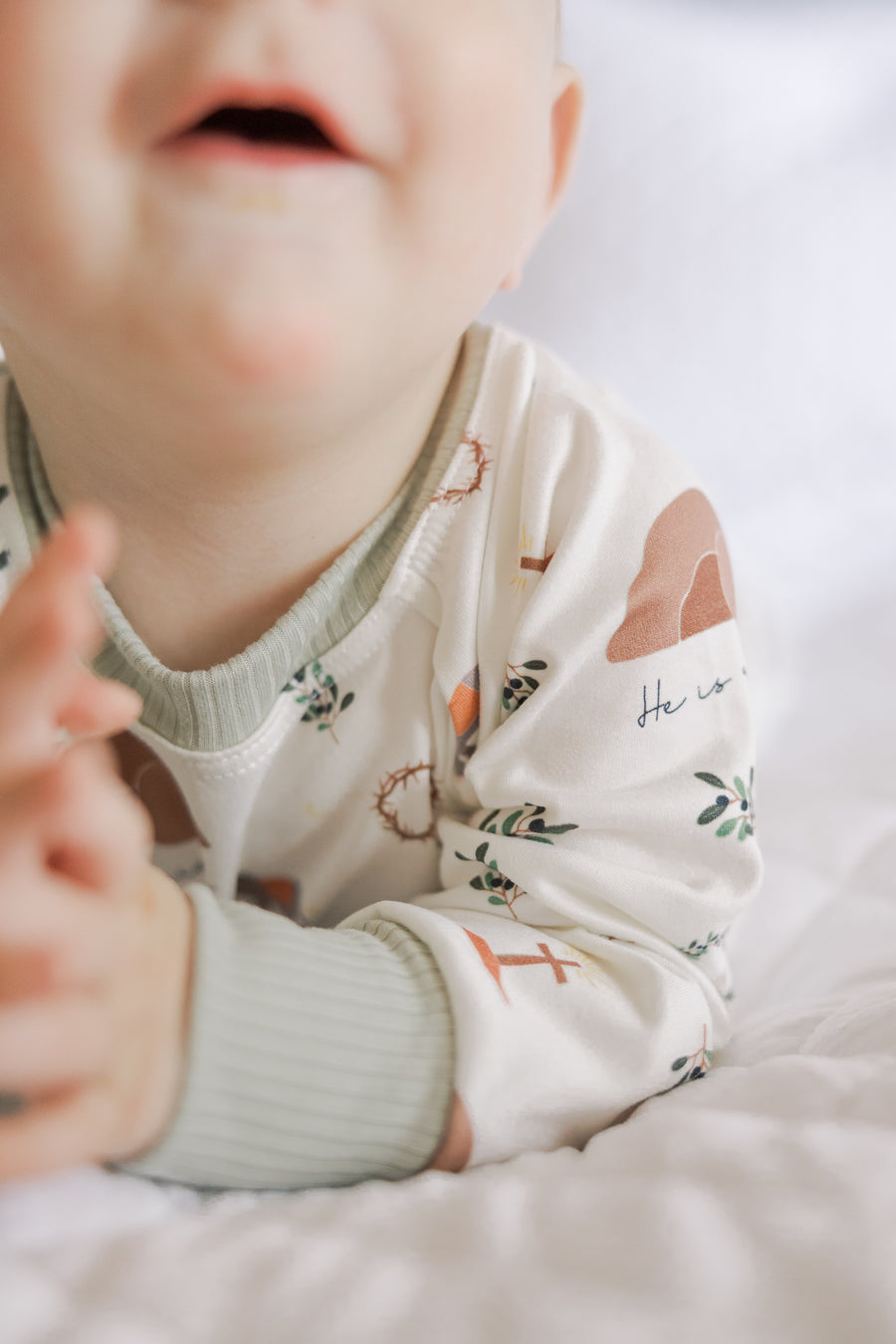 He is Risen Personalized Easter PJs