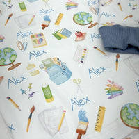 Back To School Print Pajamas For Boys Or Girls
