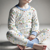 Back To School Print Pajamas For Boys Or Girls
