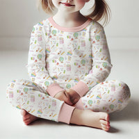 Back To School Print Pajamas For Boys Or Girls