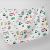 Beach Bum Stretchy Swaddle (Boy and Girl Options)
