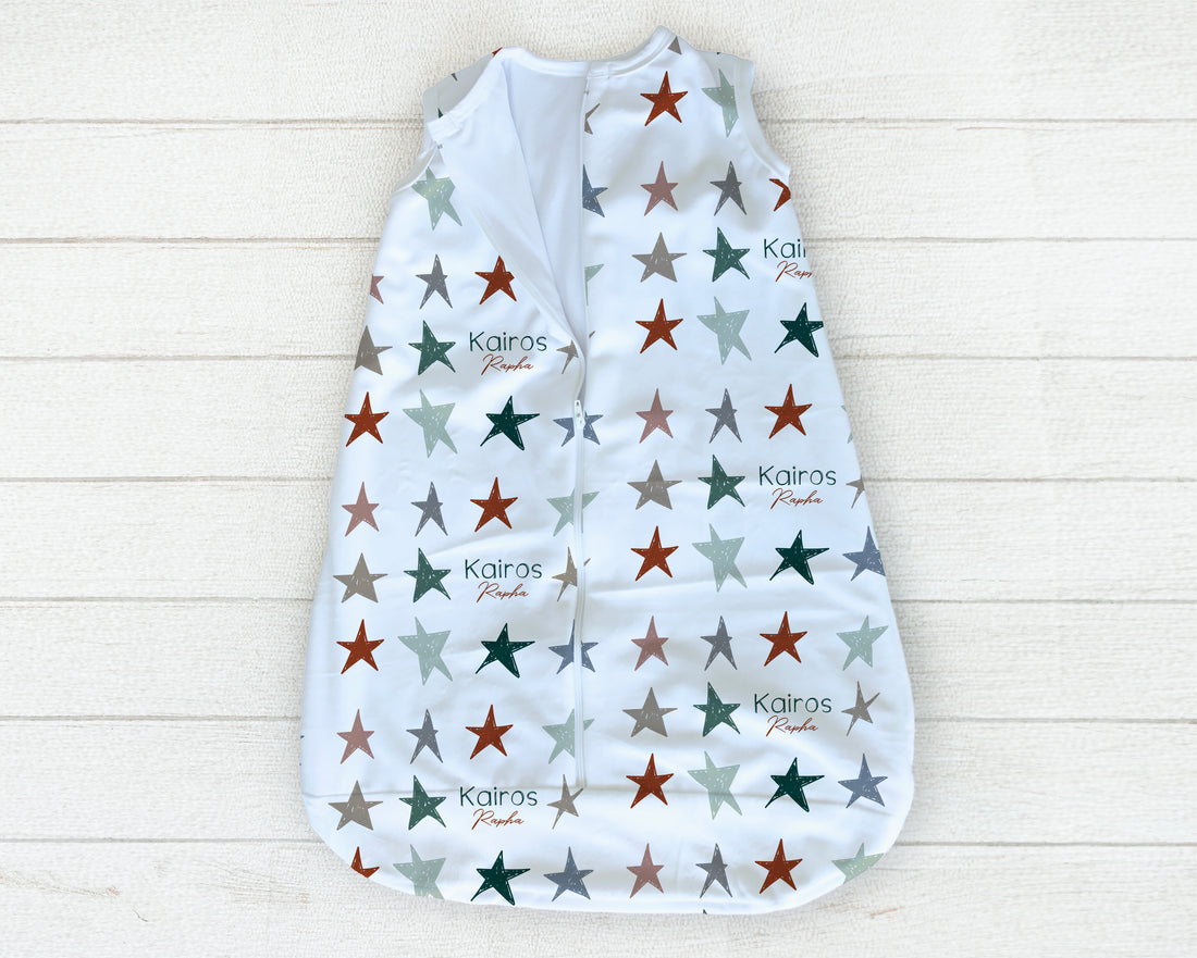 Stars Sleep Sack (Boy and Girl Options)