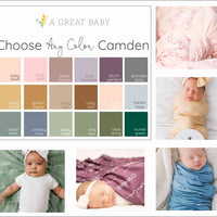 Camden Choose Any Color Solid Swaddle