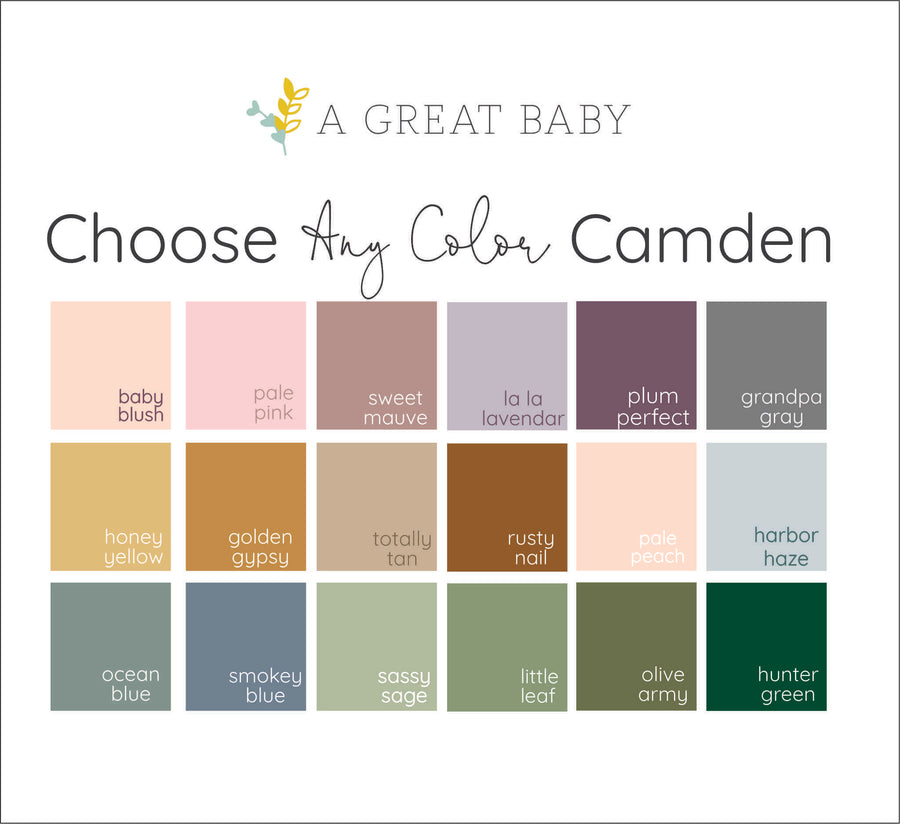 Camden Choose Any Color Solid Swaddle