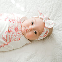Tied Personalized Headband For Baby Girl