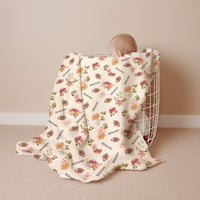 Football Minky Deluxe Throw (Boy and Girl Options)