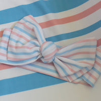 Tied Personalized Headband For Baby Girl