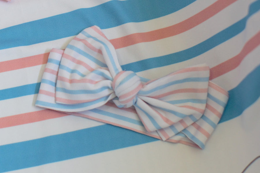 Tied Personalized Headband For Baby Girl
