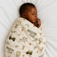 Sergeant Safari Stretchy Swaddle