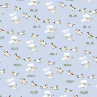 Mallard Ducks Bassinet Sheet with Baby’s Name