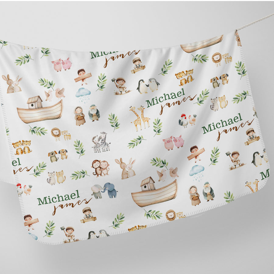 Noah’s Ark "Take Me Home" Set – Personalized Newborn Set