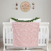 Bailey Spring Floral Minky Throw Blanket for Girls