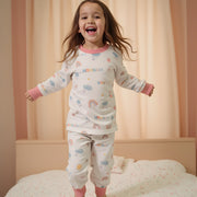 Rain or Shine Rainbow Pajamas - Short or Long Sleeve (3 months to kids 14)