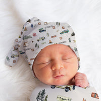 National Parks Personalized Keepsake Baby Blanket Satin Bound Outdoor Adventure Nursery Gift