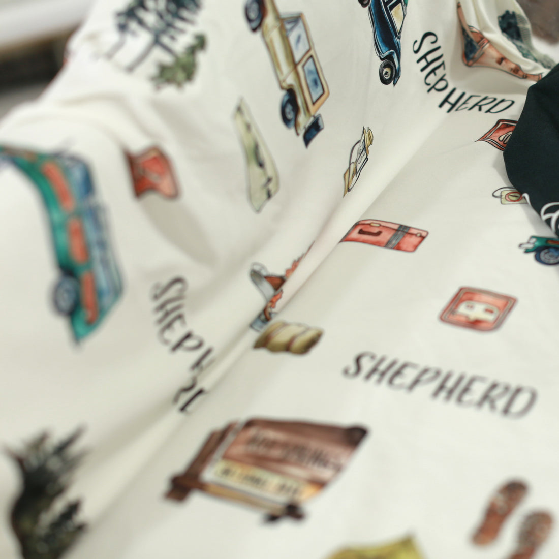 National Parks Personalized Keepsake Baby Blanket Satin Bound Outdoor Adventure Nursery Gift