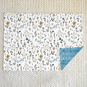 Silly Goose Coquette Minky Baby Deluxe Blanket