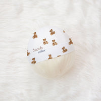 Personalized Baby Blanket – Vintage Teddy Bear Keepsake Satin Trimmed Blankie For Boys Or Girls