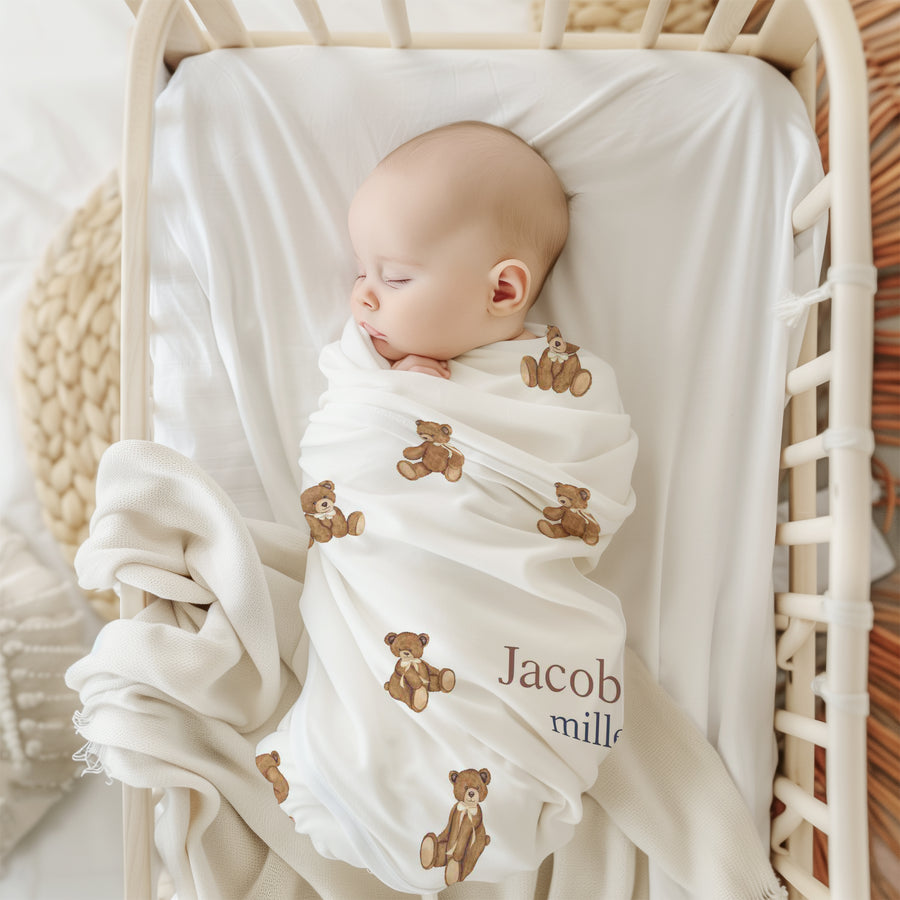 Teddy Bear Take Me Home Set Baby Boy Personalized