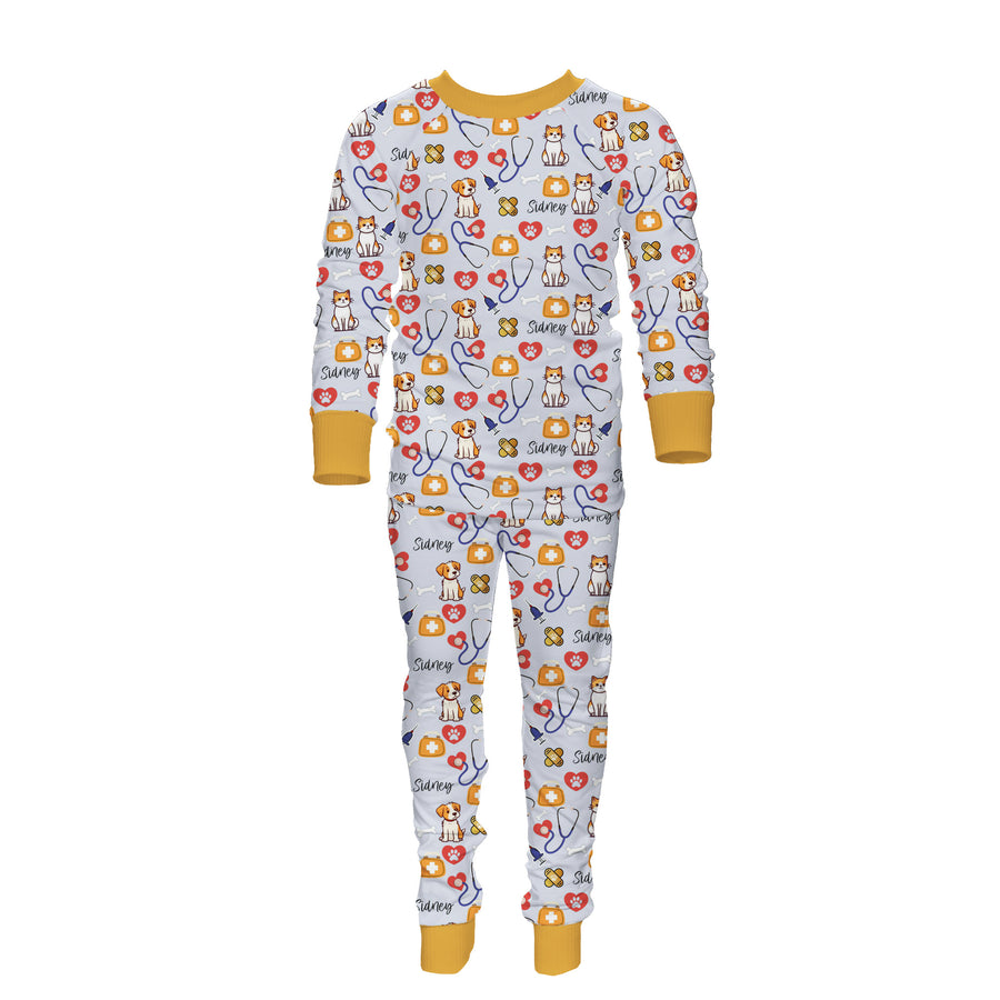 Veterinary Personalized Kids Pajamas