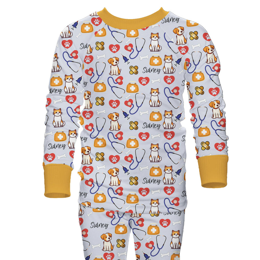 Veterinary Personalized Kids Pajamas