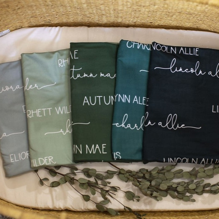 Camden Stretchy Swaddle Olive