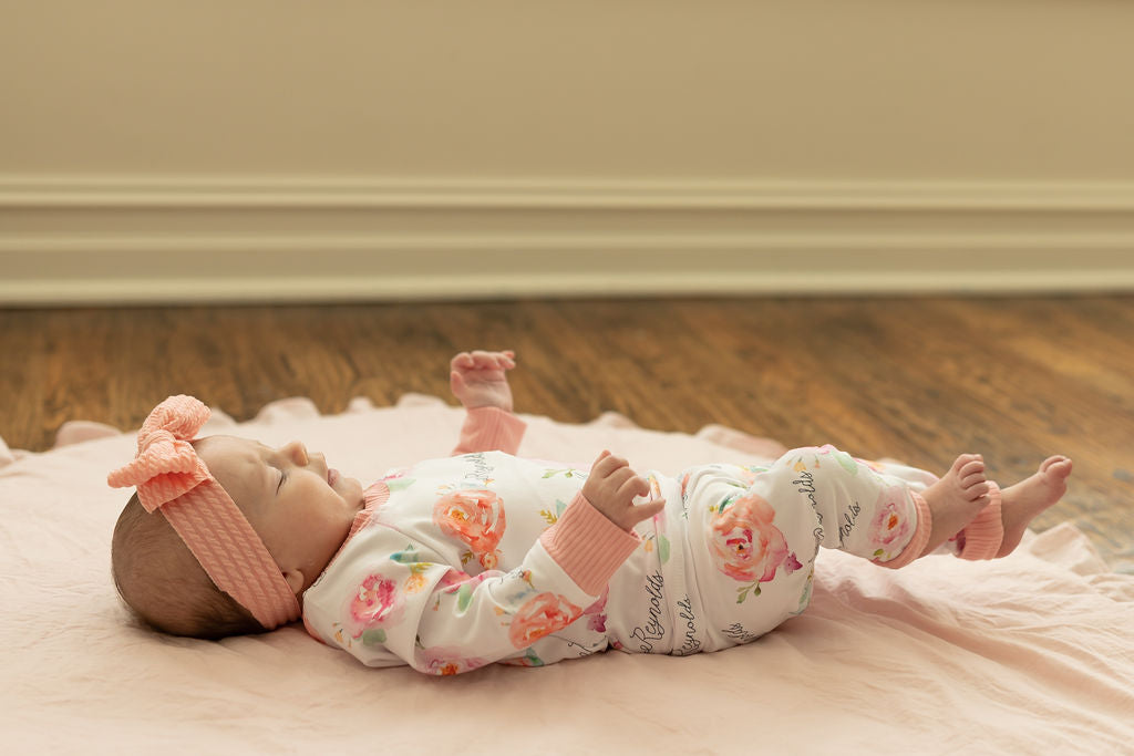 Pretty Peony Pajamas - Short or Long Sleeve (3 months to kids 14)