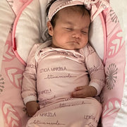 Knotted Baby Gown – Soft Baby Sleepwear With Tie-Close Bottom For Newborns