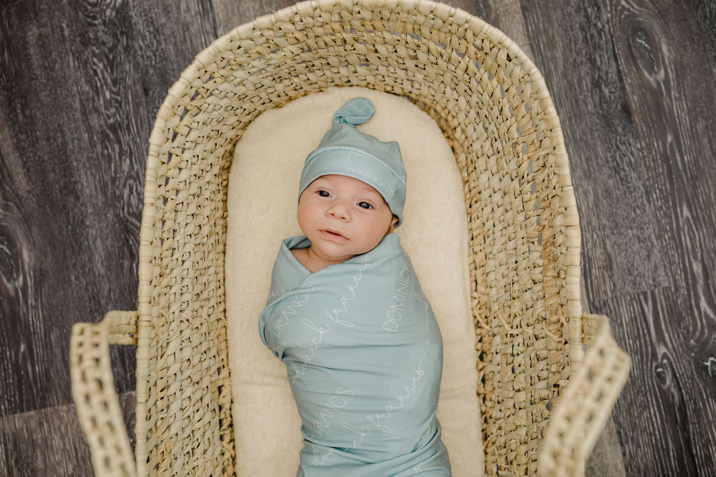 Camden Stretchy Swaddle (Green Tones)