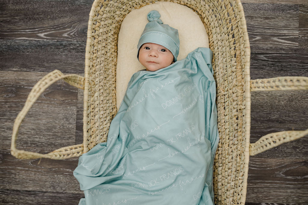 Camden Stretchy Swaddle (Green Tones)