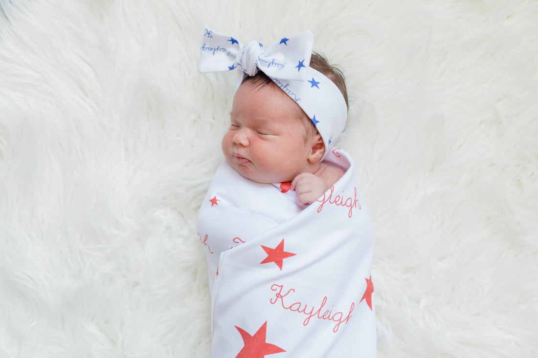 Patriotic Stars Keepsake Blankie