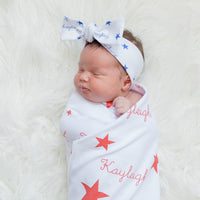 Patriotic Stars Keepsake Blankie