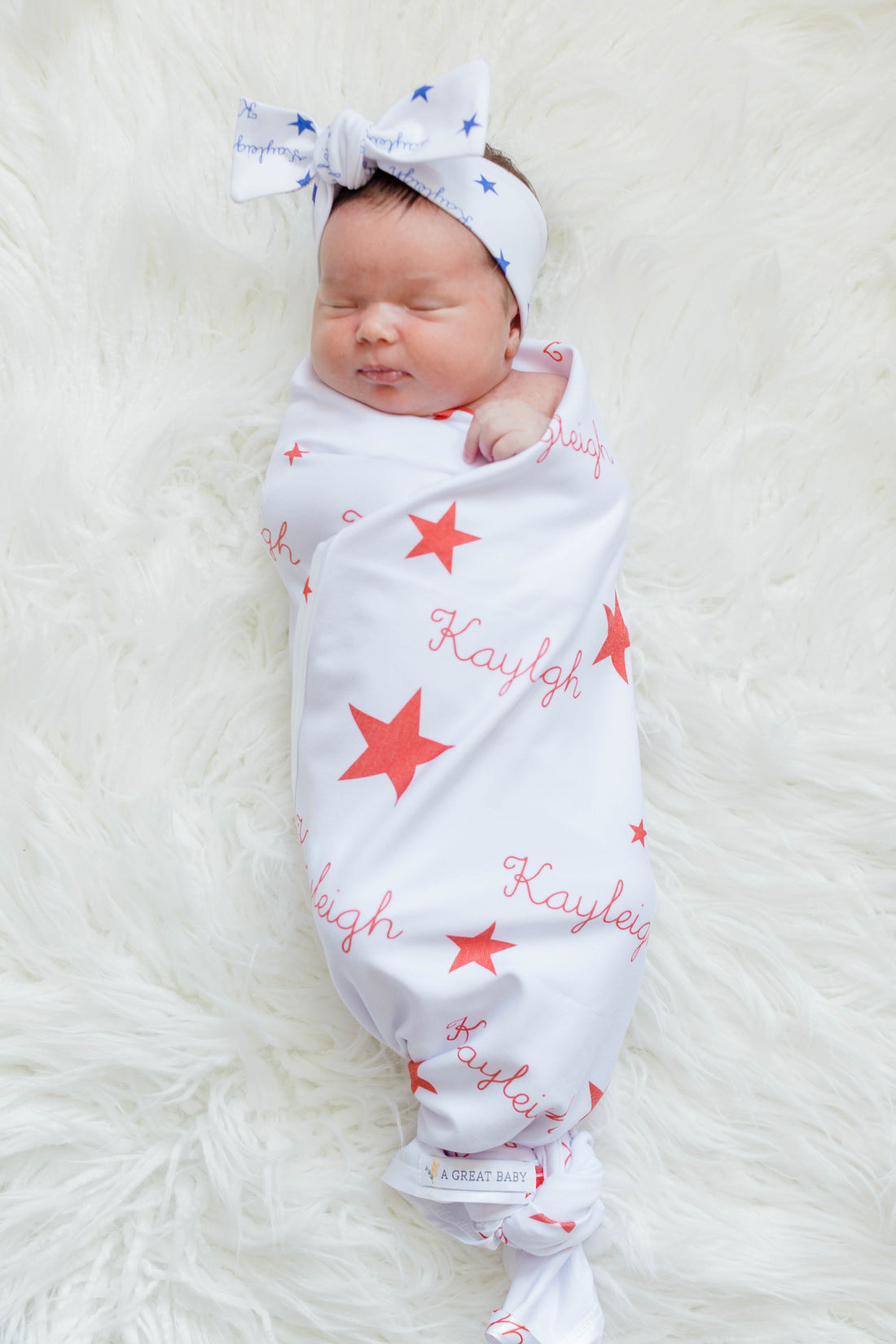 Patriotic Stars Keepsake Blankie