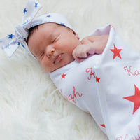 Patriotic Stars Keepsake Blankie