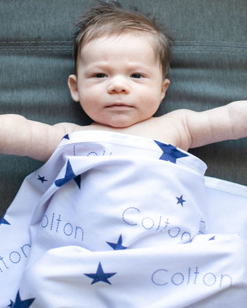 Patriotic Stars Keepsake Blankie