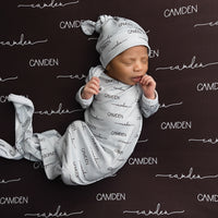 Camden Stretchy Swaddle Chocolate Brown