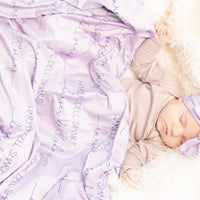 Camden Stretchy Swaddle Lavender Purple