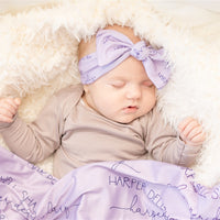 Camden Stretchy Swaddle Lavender Purple