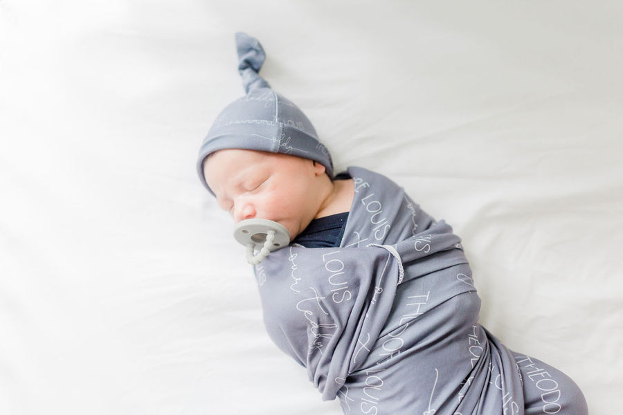 Camden Stretchy Swaddle (Gray Tones)