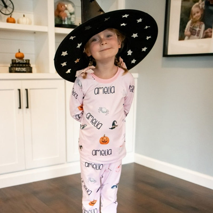 Halloween Pajamas  - Short or Long Sleeve (3 months to kids 14)