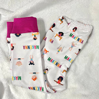 Gymnast Pajamas - Short or Long Sleeve (3 months to kids 14)