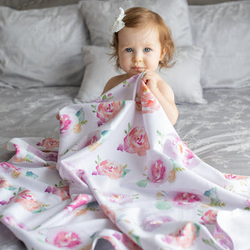 Pretty Peony Keepsake Blankie
