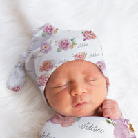 Pretty Peony Hat or Headband