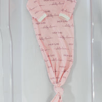 Camden Pale Pink Knotted Baby Gown