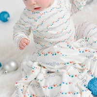 Holiday Lights Stretchy Swaddle