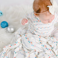 Holiday Lights Stretchy Swaddle