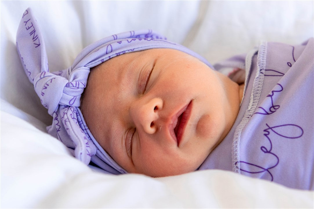 Camden Stretchy Swaddle Lavender Purple