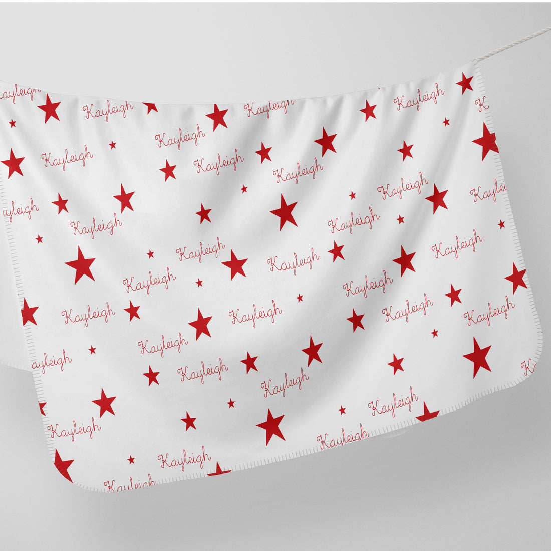 Patriotic Stars Stretchy Swaddle