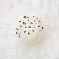 Personalized Baby Swaddle | Keepsake Baby Receiving Blanket With Satin Trim